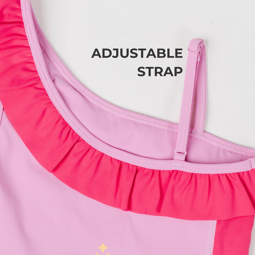 Bubblegum Pink Stand Out Ruffle Crop