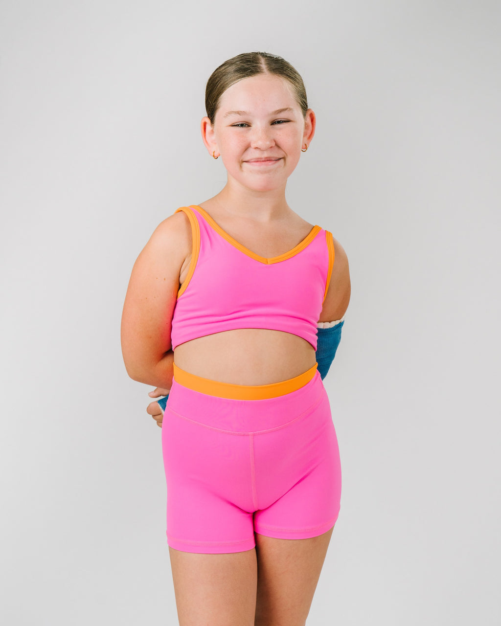 Sunset Pink Own It 3" Inseam Shorts