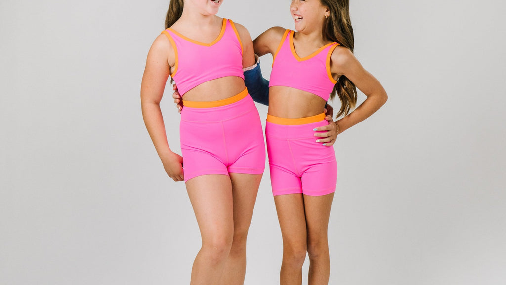 Sunset Pink Own It 3" Inseam Shorts