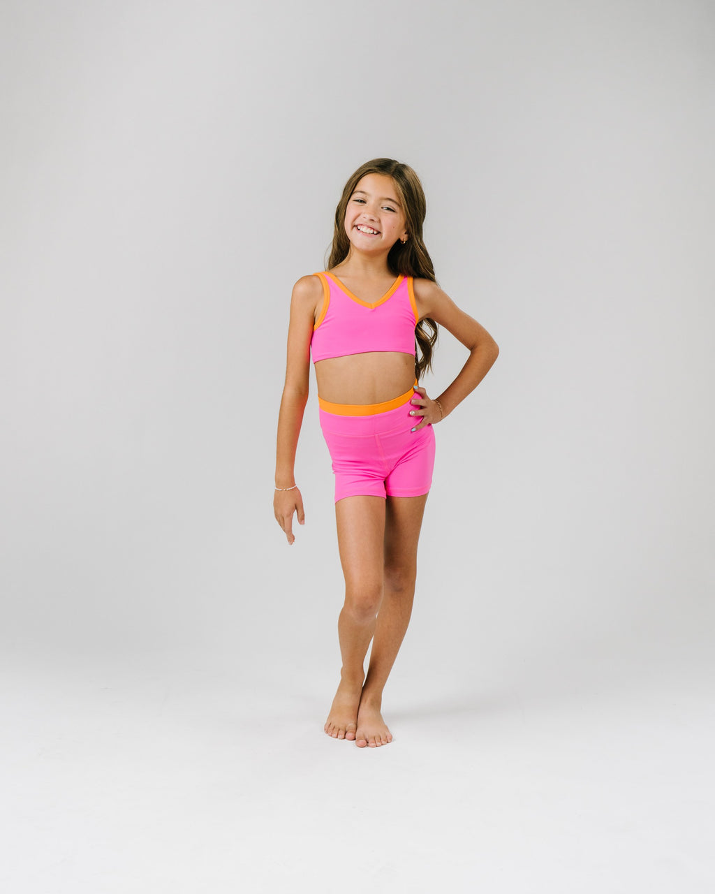 Sunset Pink Own It V-Neck